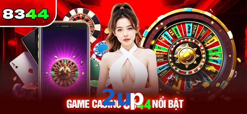 Sảnh Casino 2up thưởng cực khủng